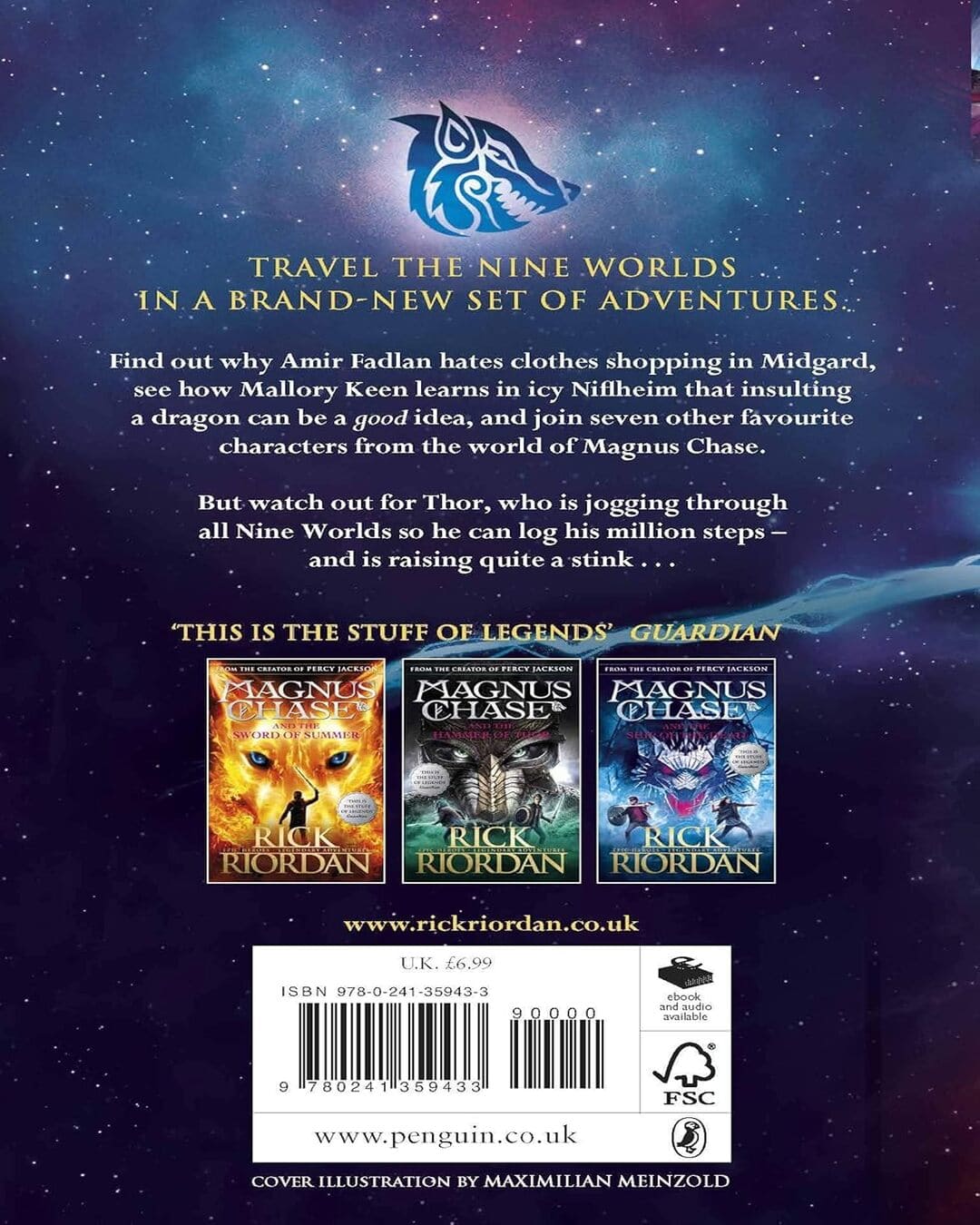 Magnus Chase And The Gods Of Asgard : 9 From The Nine Worlds by Rick Riordan [Paperback] - versoz.com