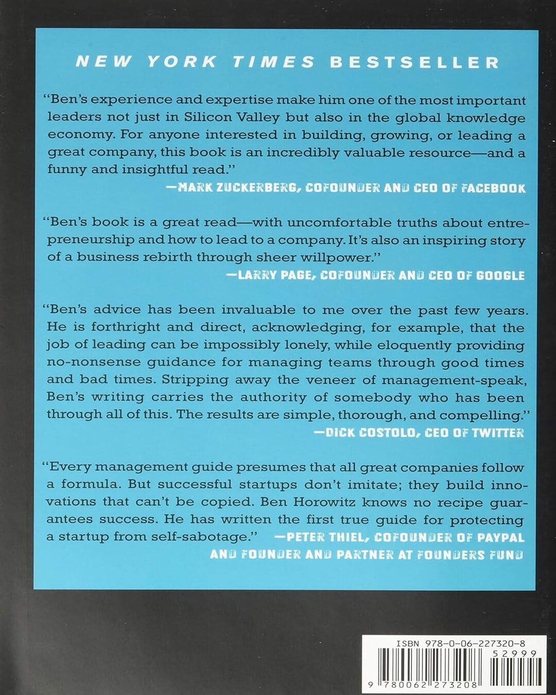 The Hard Thing about Hard Things : Building a Business when there are No Easy Answers by Ben Horowitz [Hardcover] - versoz.com