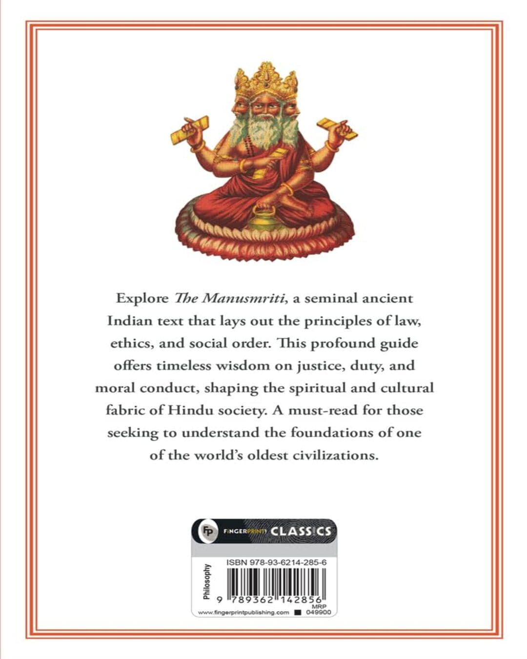 The Manusmriti: The Laws of Manu [Paperback] - versoz.com