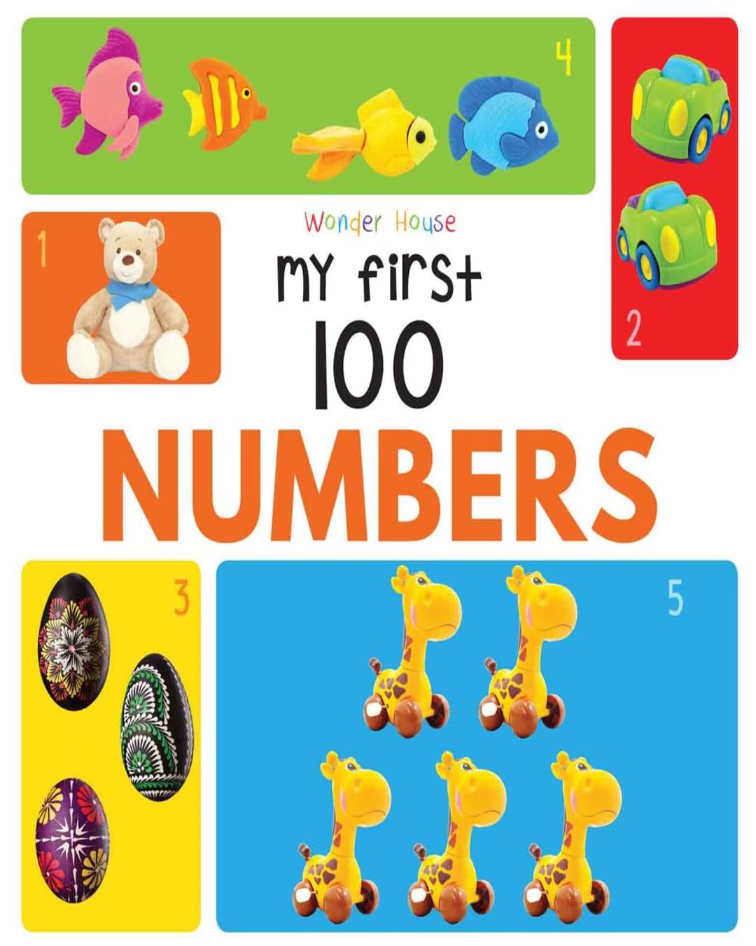 My First 100 Numbers : Early Learning Books For Children by Wonder House Books [Paperback] - versoz.com
