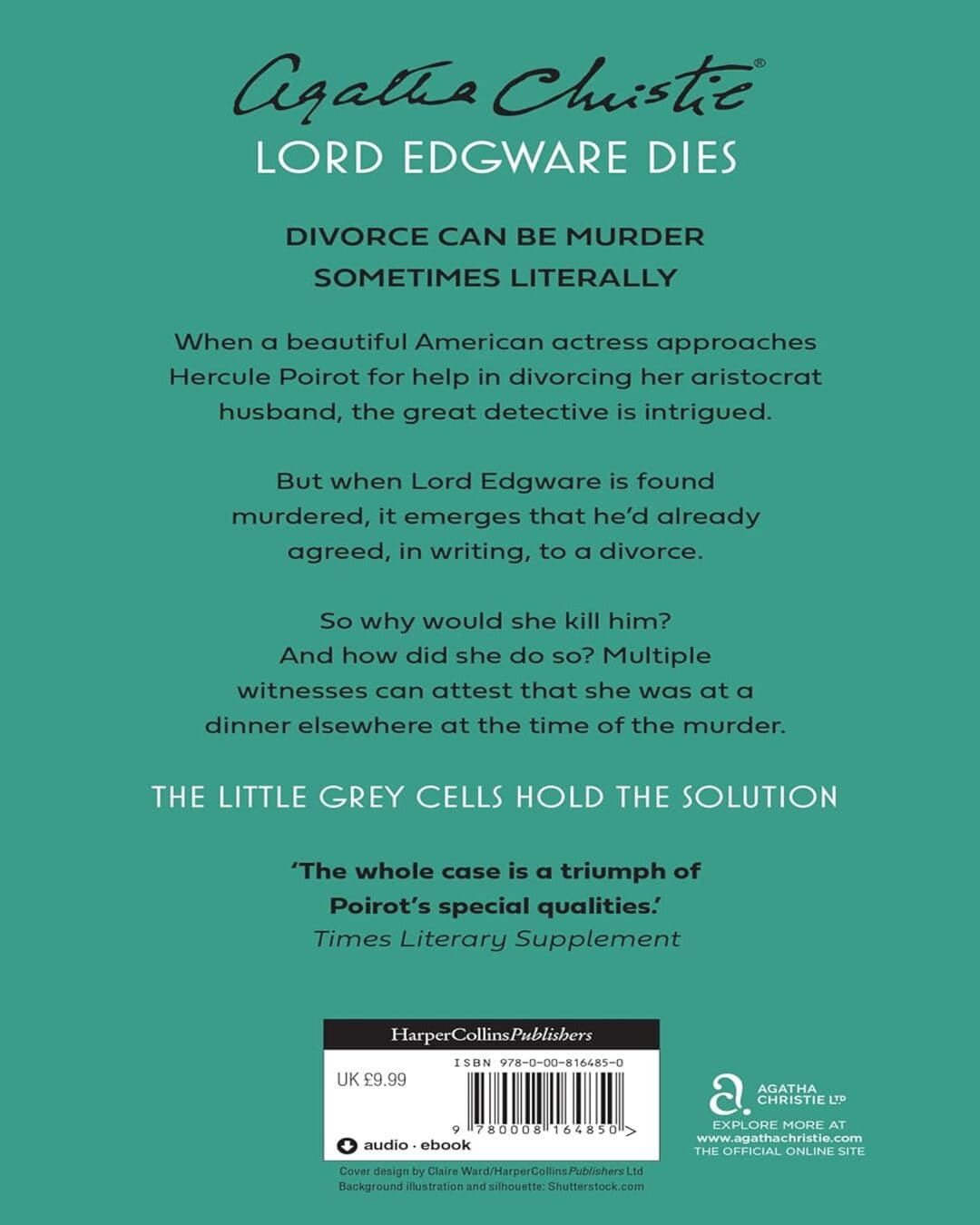 Lord Edgware Dies by Agatha Christie [Paperback] - versoz.com