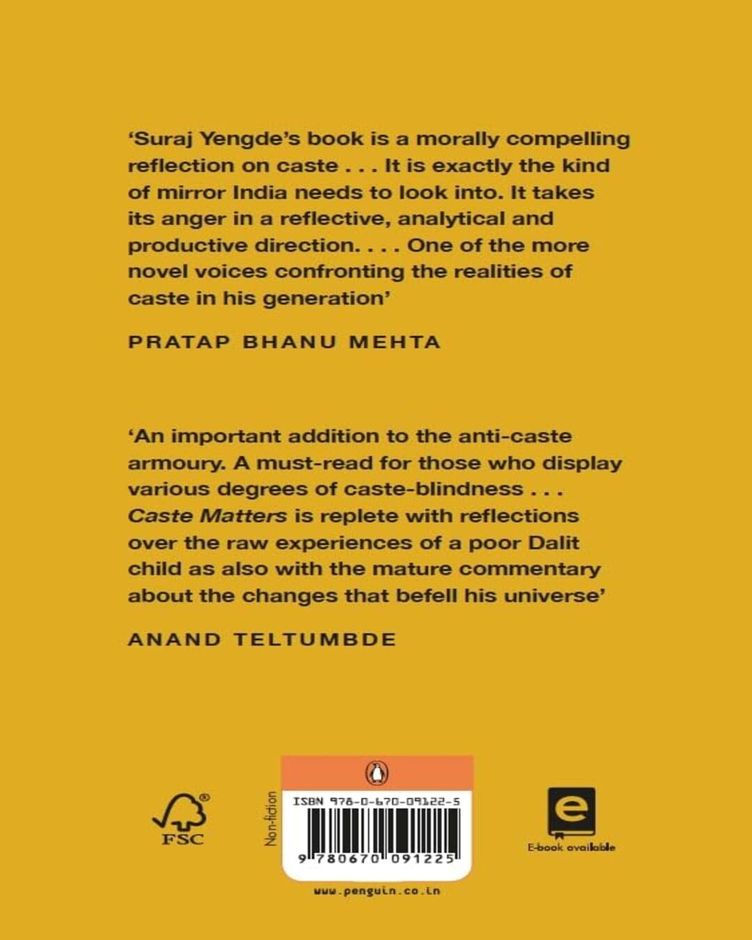 Caste Matters by Suraj Yengde [Hardcover] - versoz.com