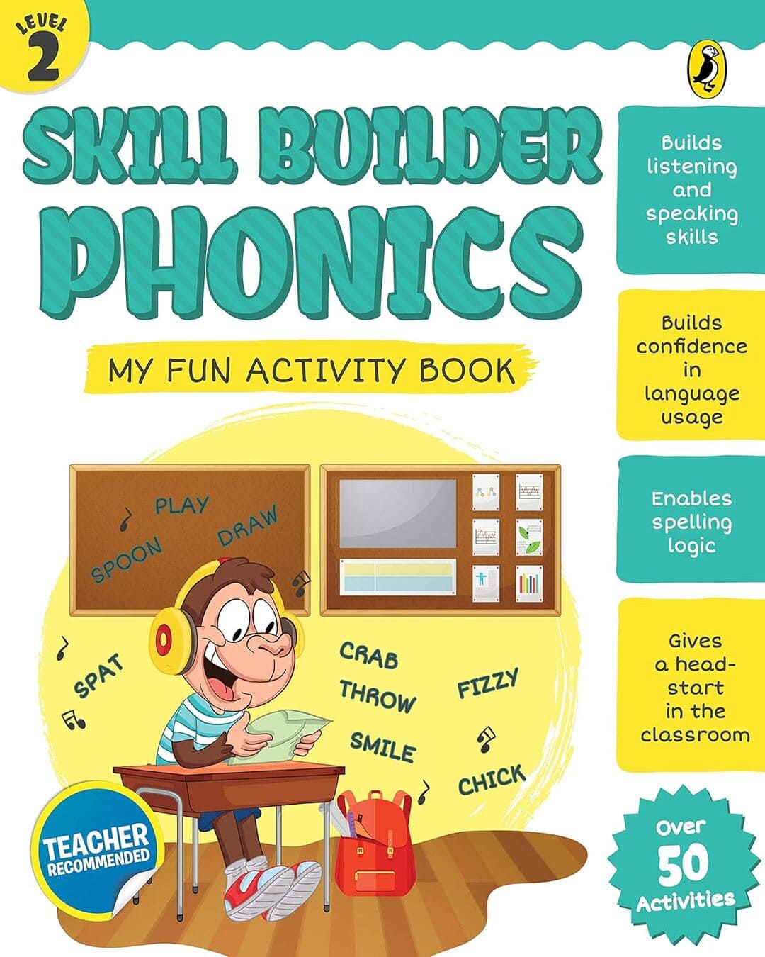 Skill Builders Phonics Level-2 by Penguin India [Paperback] - versoz.com