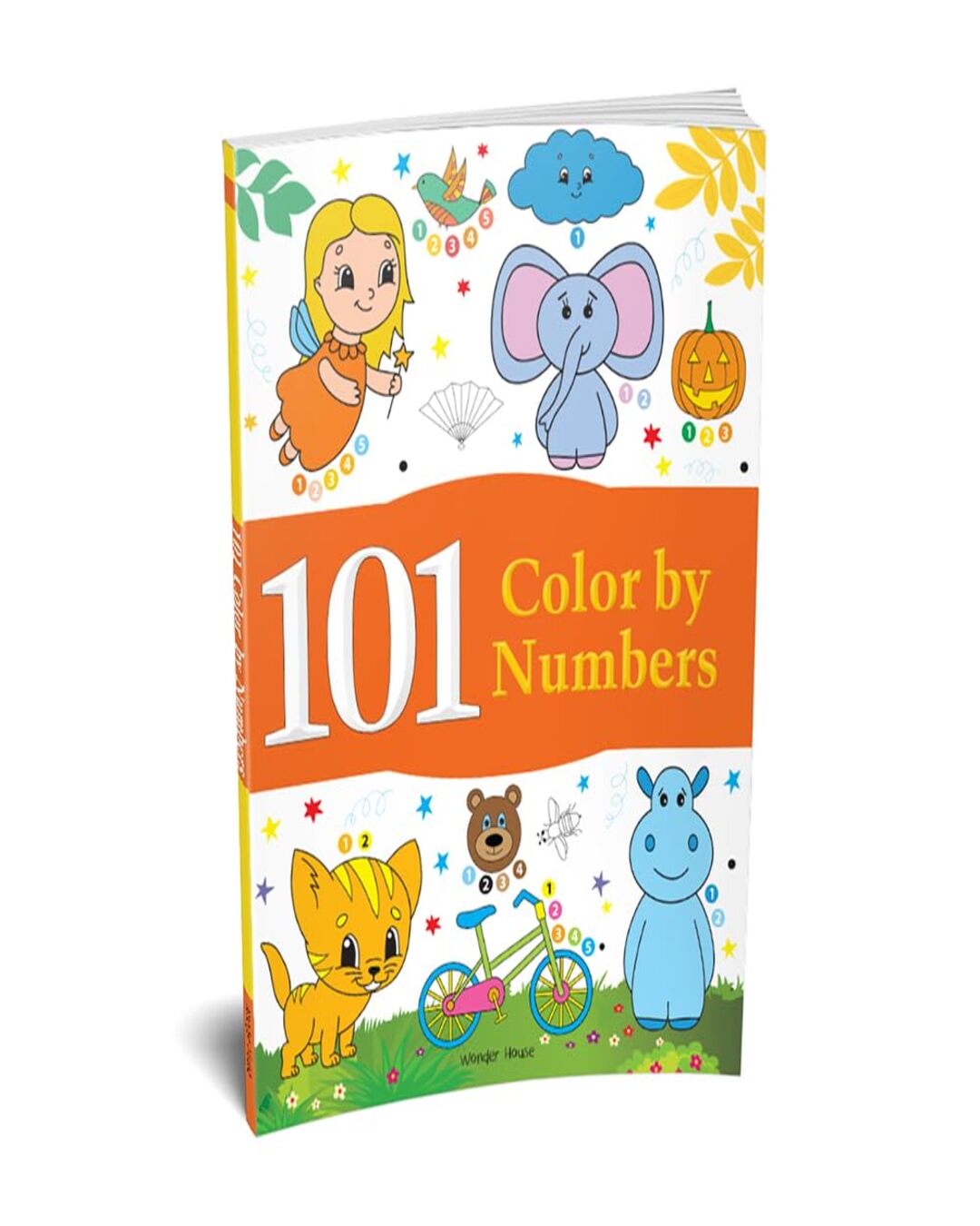 101 Color By Numbers: Fun Activity Book For Children [Paperback] - versoz.com