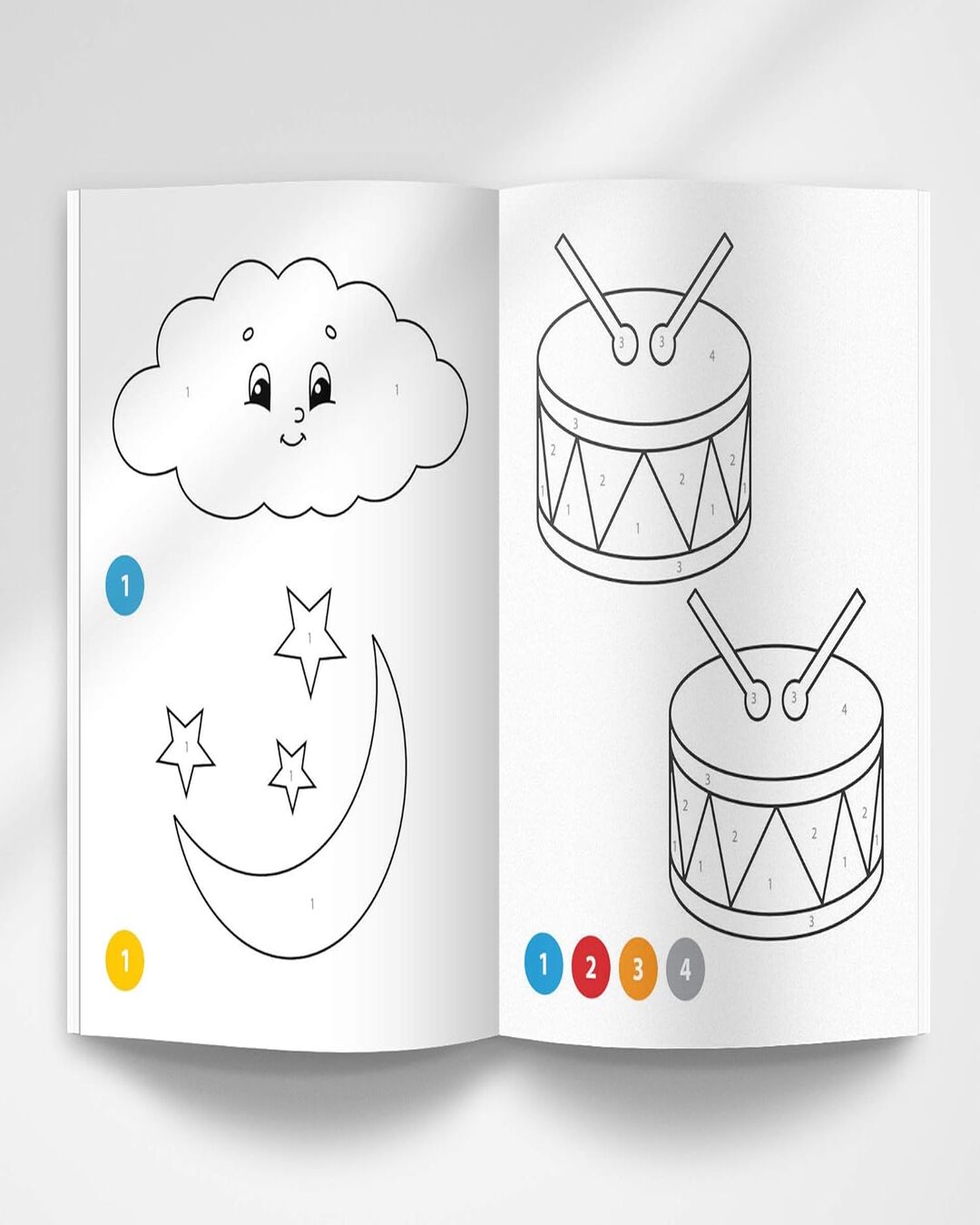 101 Color By Numbers: Fun Activity Book For Children [Paperback] - versoz.com