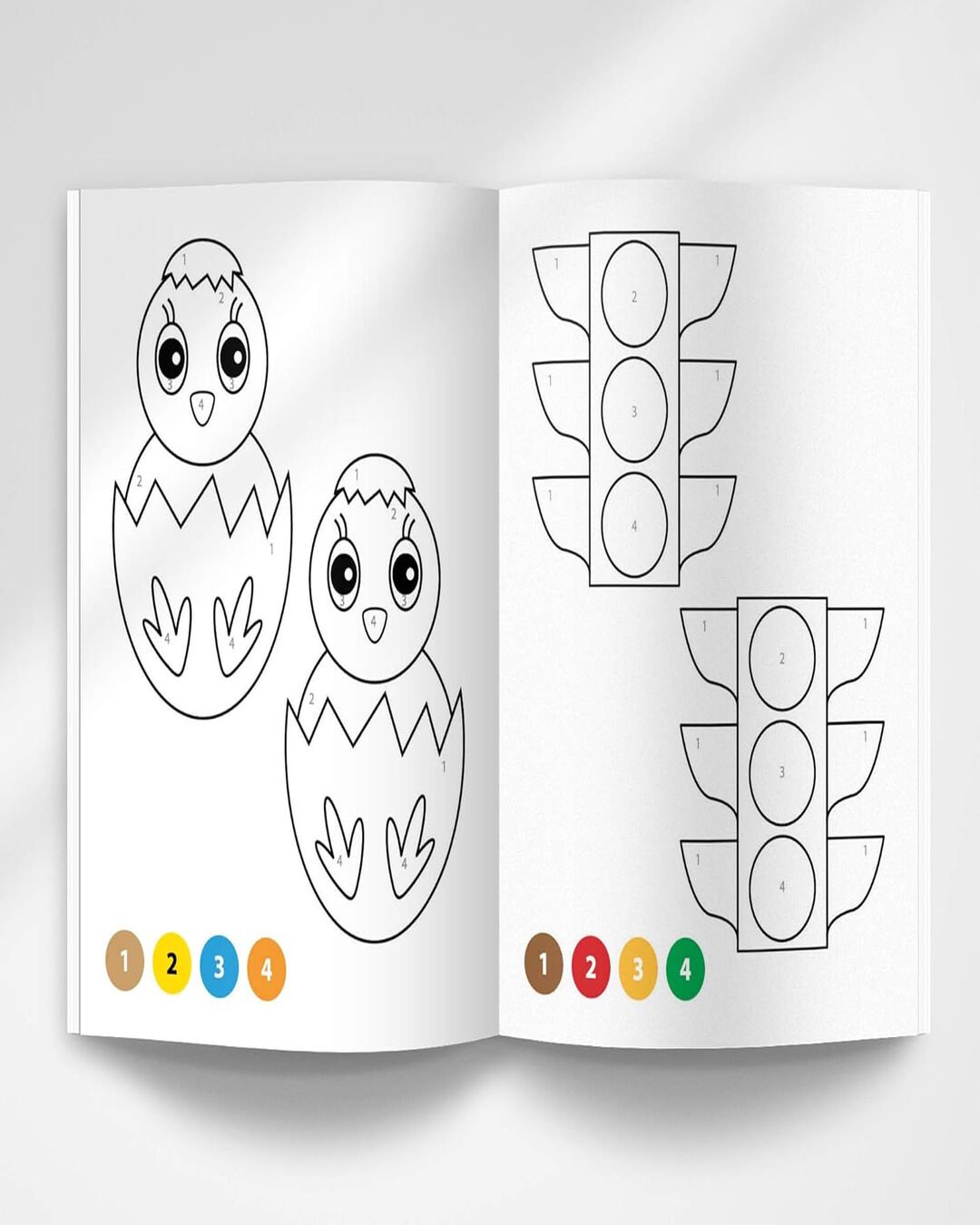 101 Color By Numbers: Fun Activity Book For Children [Paperback] - versoz.com