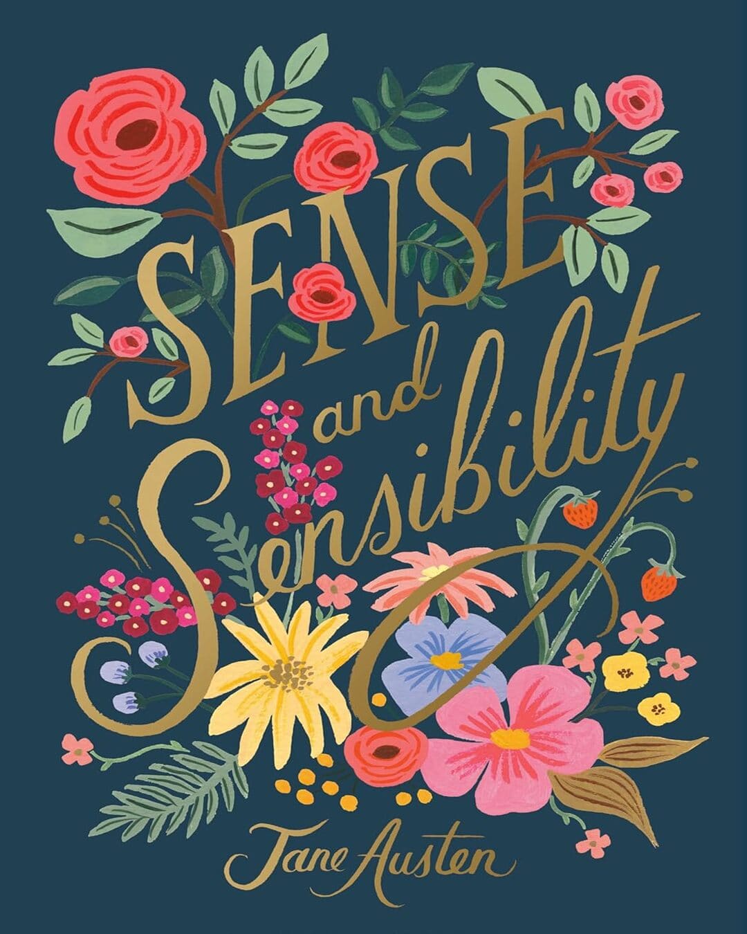 Sense And Sensibility (Puffin In Bloom) by Jane Austen, Anna Bond (Illustrator) [Hardcover] - versoz.com