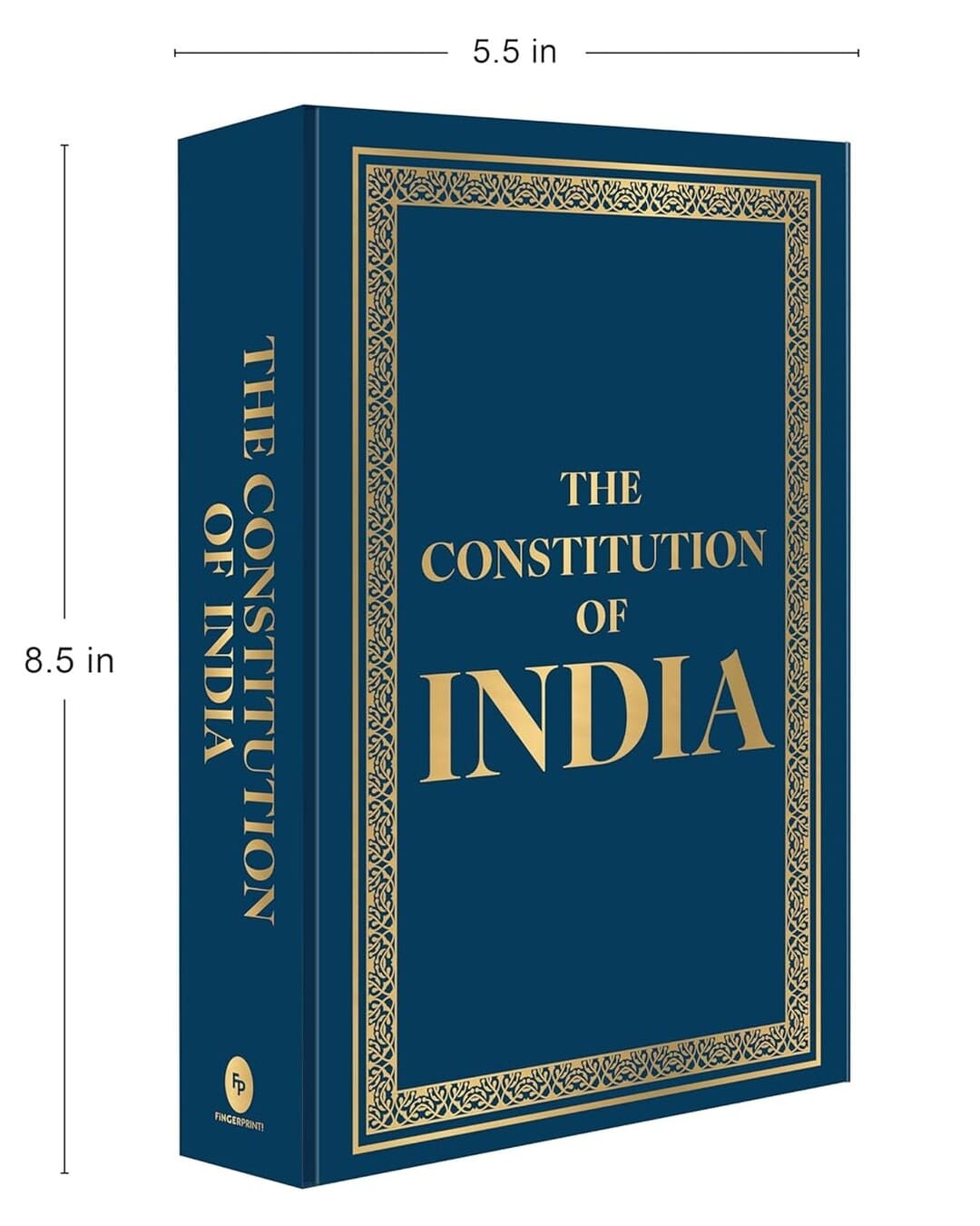 The Constitution of India [Deluxe Hardbound Edition] - versoz.com