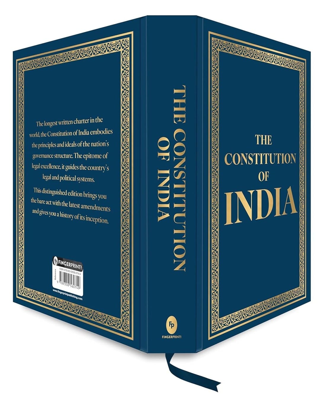 The Constitution of India [Deluxe Hardbound Edition] - versoz.com