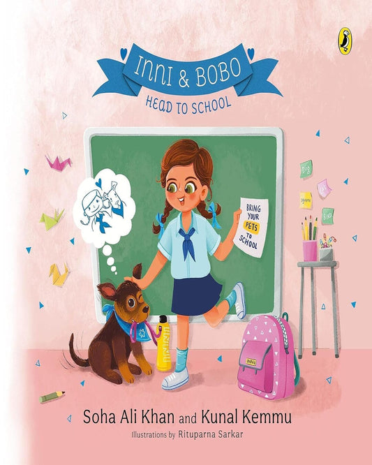 Inni & Bobo Adventure Series: Inni & Bobo Head To School Book 2 by Soha Ali Khan & Kunal Kemmu [Hardcover] - versoz.com