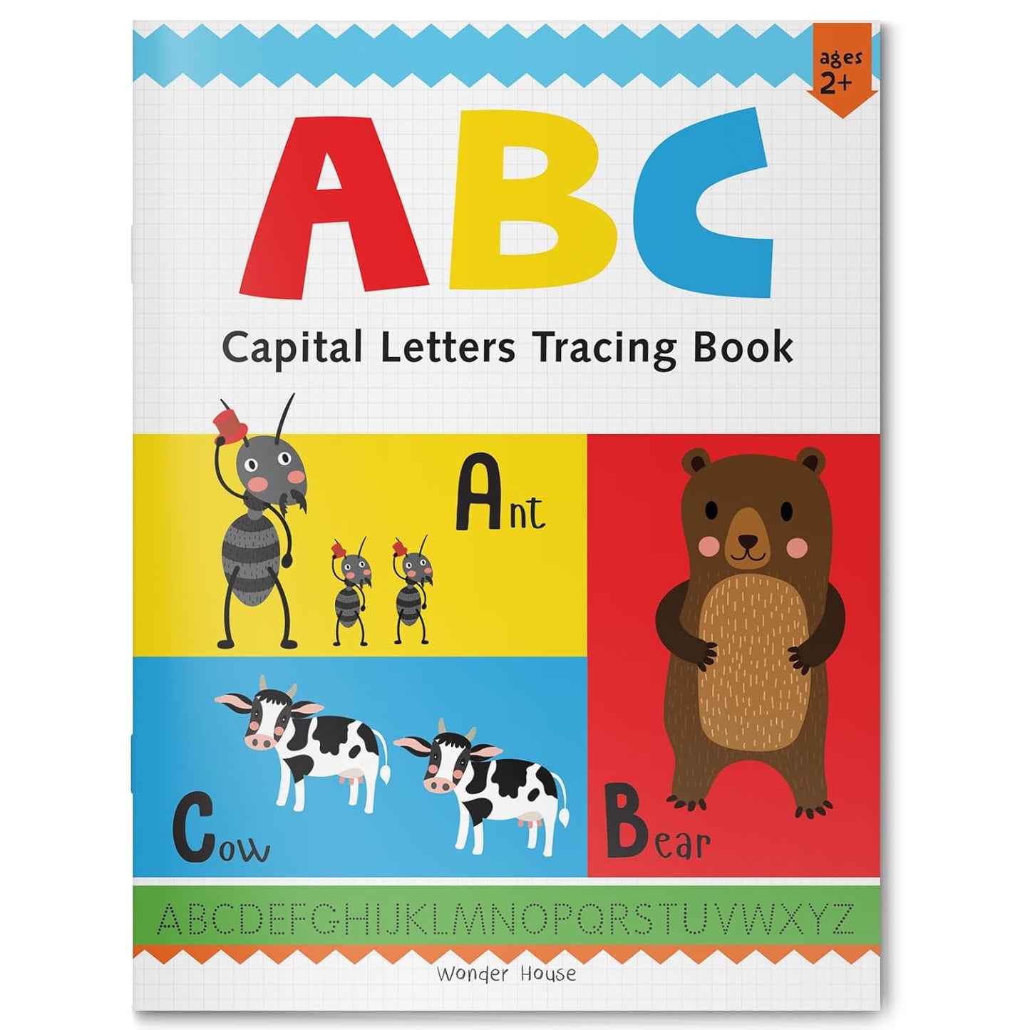 Preschool Activity Book: Abc - Capital Letters Tracing Book For Kids by Wonder House Books [Paperback] - versoz.com