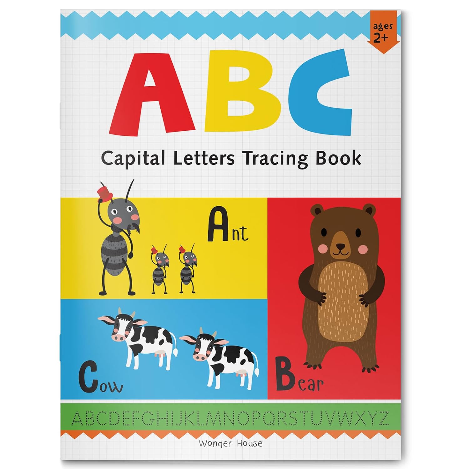 Preschool Activity Book: Abc - Capital Letters Tracing Book For Kids by Wonder House Books [Paperback] - versoz.com