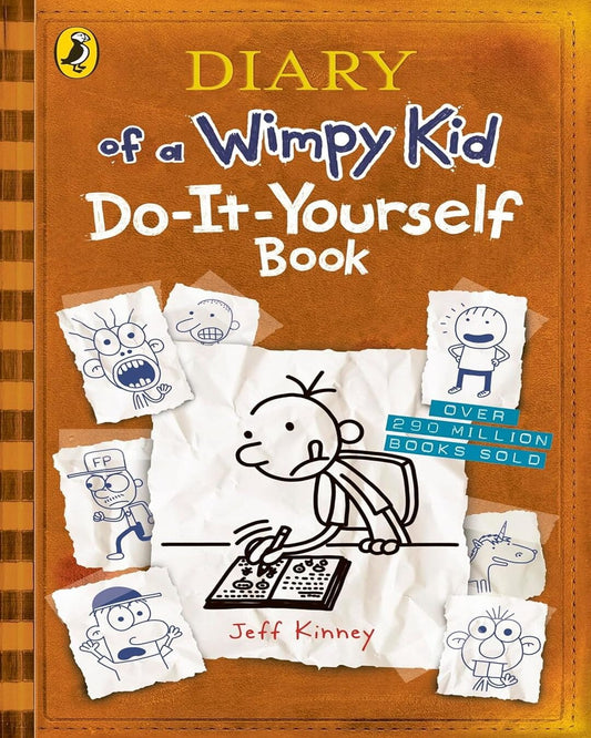 Diary of a Wimpy Kid : Do-It-Yourself Book by Jeff Kinney [Paperback] - versoz.com