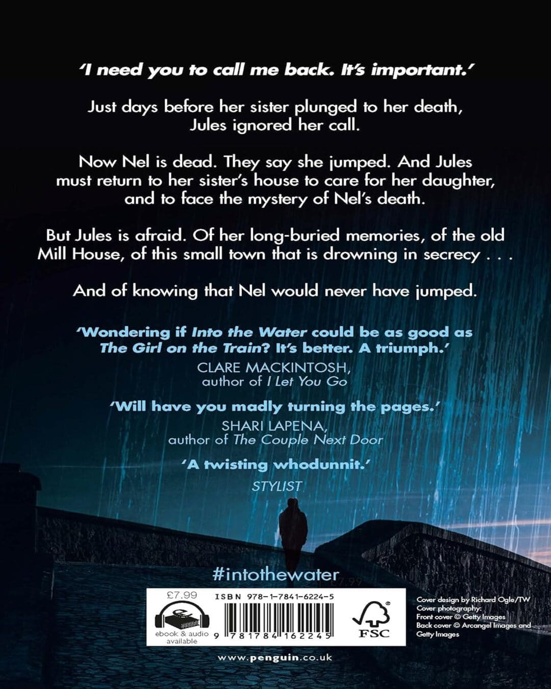 Into The Water by Paula Hawkins [Paperback] - versoz.com