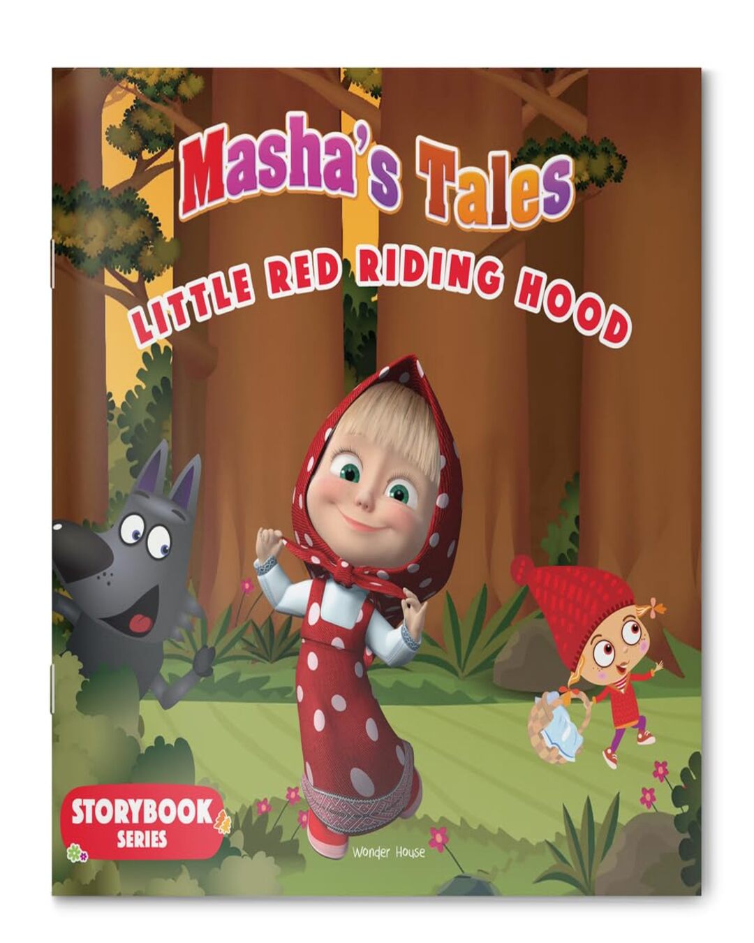 Masha Tales: Little Red Riding Hood (Story Book) by Wonder House Books [Paperback] - versoz.com