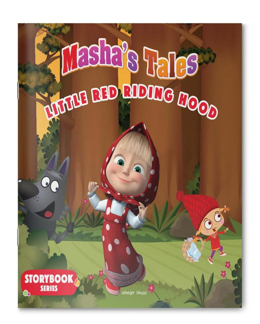 Masha Tales: Little Red Riding Hood (Story Book) by Wonder House Books [Paperback] - versoz.com