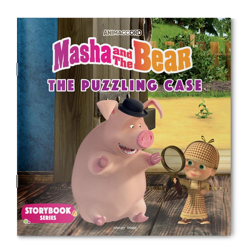 Masha and the Bear: the Puzzling Case (Story Book) by Wonder House Books [Paperback] - versoz.com