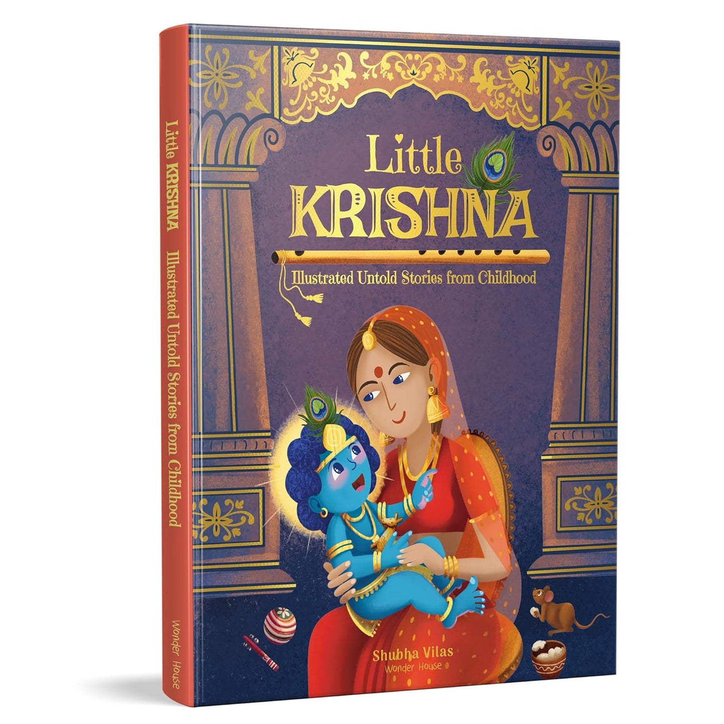 Little Krishna - Illustrated Untold Stories from Childhood by Shubha Vilas [Hardcover] - versoz.com