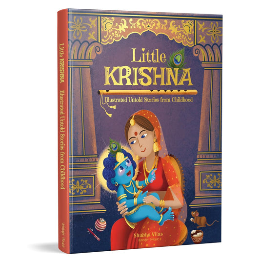 Little Krishna - Illustrated Untold Stories from Childhood by Shubha Vilas [Hardcover] - versoz.com