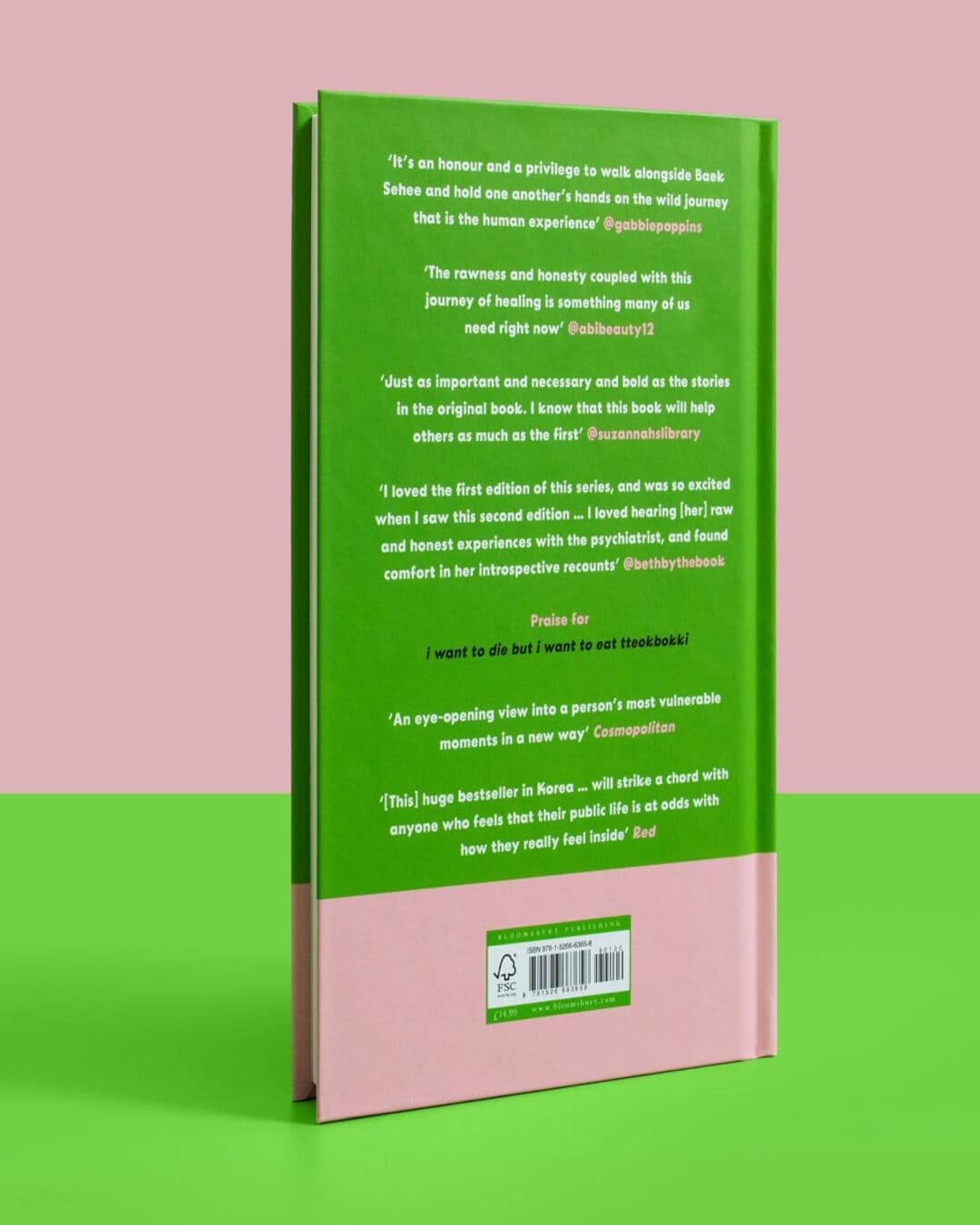 I Want To Die But I Still Want To Eat Tteokbokki by Baek Sehee [Hardcover] - versoz.com