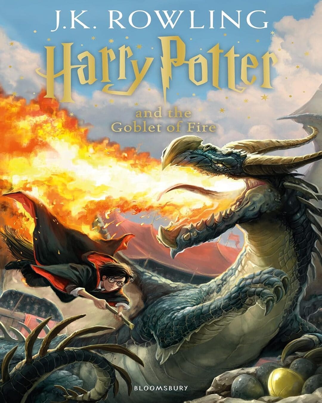 Harry Potter And The Goblet Of Fire (Harry Potter 4) by J K Rowling [Paperback] - versoz.com