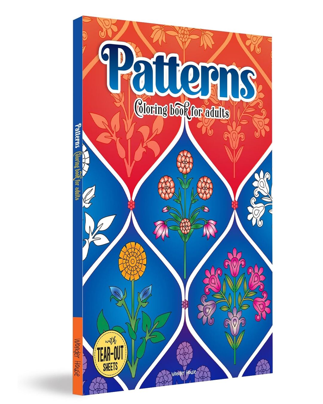 Pattern Coloring Book For Adults by Wonder House Books [Paperback] - versoz.com