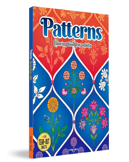 Pattern Coloring Book For Adults by Wonder House Books [Paperback] - versoz.com