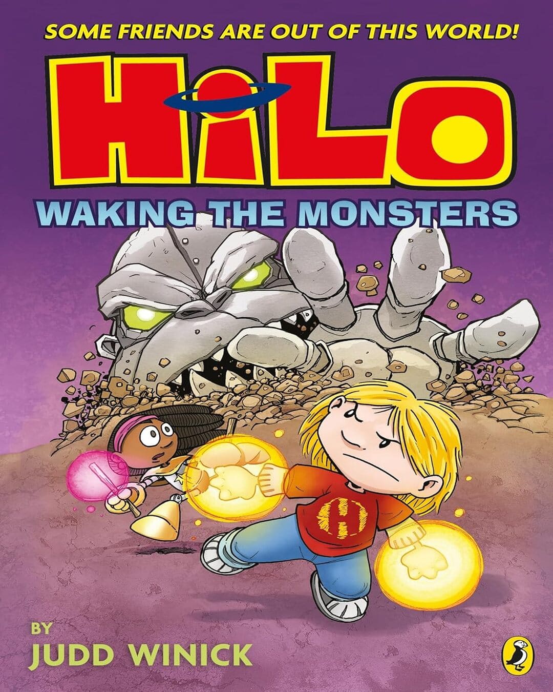 Hilo: Waking The Monsters (Hilo Book 4) by Judd Winick [Paperback] - versoz.com