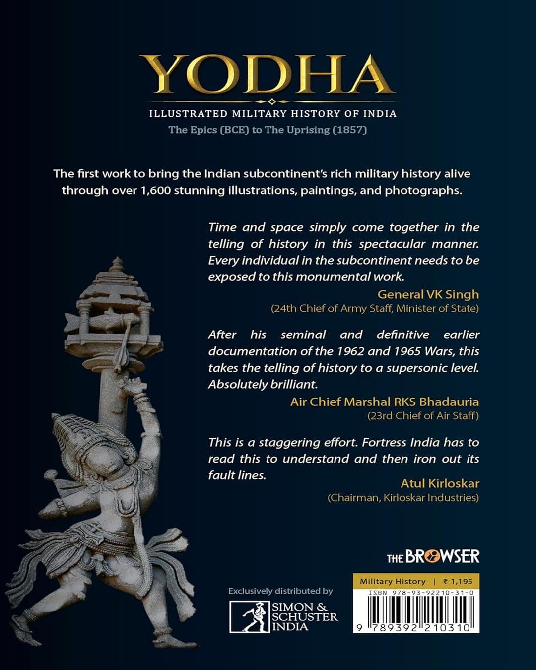 Yodha : Illustrated Military History of India by Shiv Kunal Verma [Paperback] - versoz.com