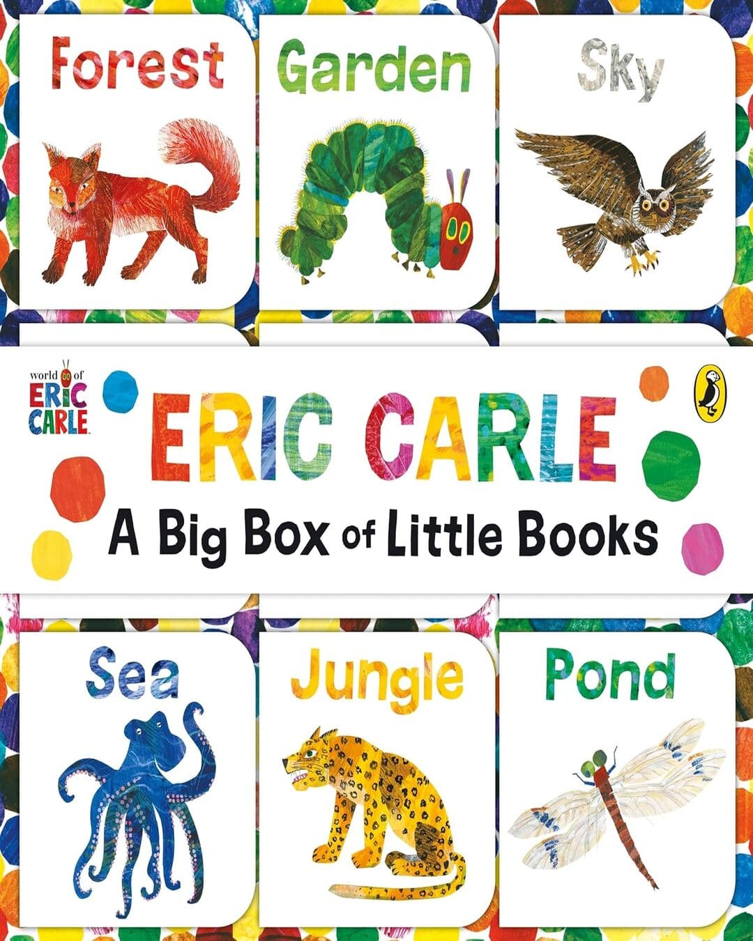 The World Of Eric Carle: Big Box Of Little Books by Eric Carle [Board Book] - versoz.com