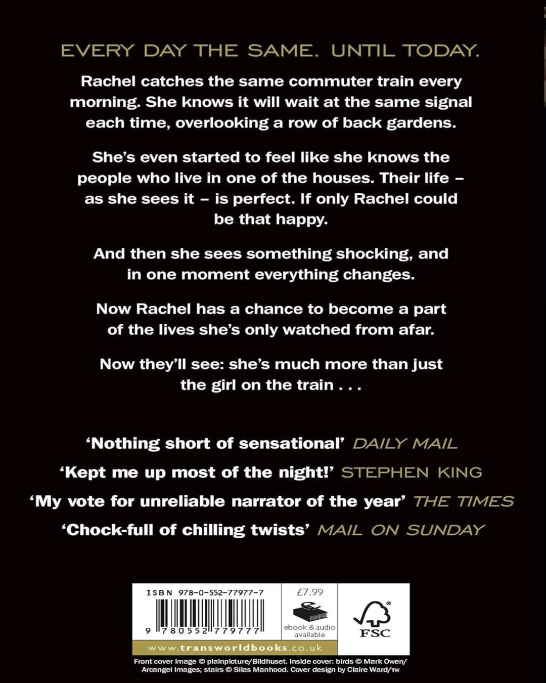 The Girl on the Train by Paula Hawkins [Paperback] - versoz.com