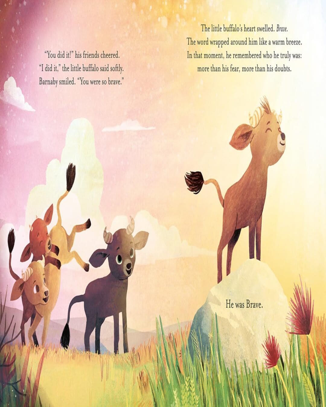A Buffalo Named Brave by Papadopoulos Dr Linda [Paperback]