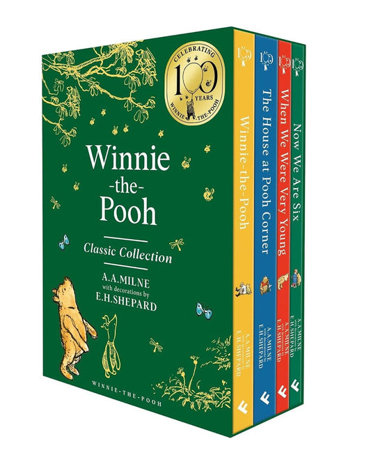 Winnie-The-Pooh – Classic Editions — Winnie The Pooh Classic Collection: 4 Book Box Set by A.A. Milne [Box Set]