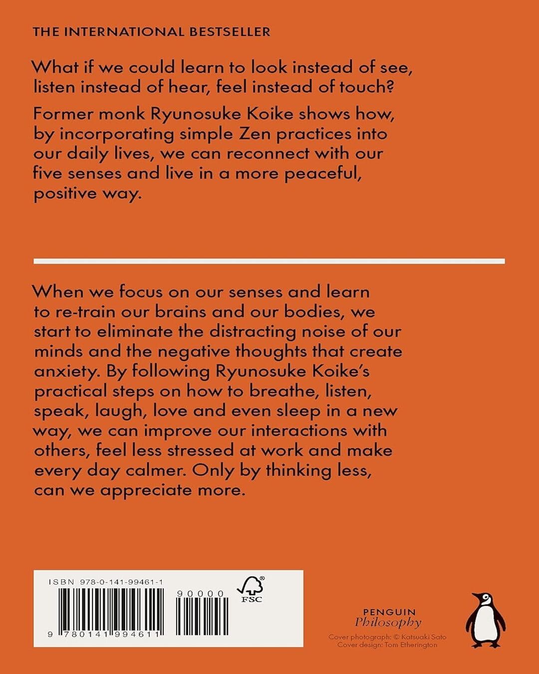 The Practice Of Not Thinking by Ryunosuke Koike  [Paperback]