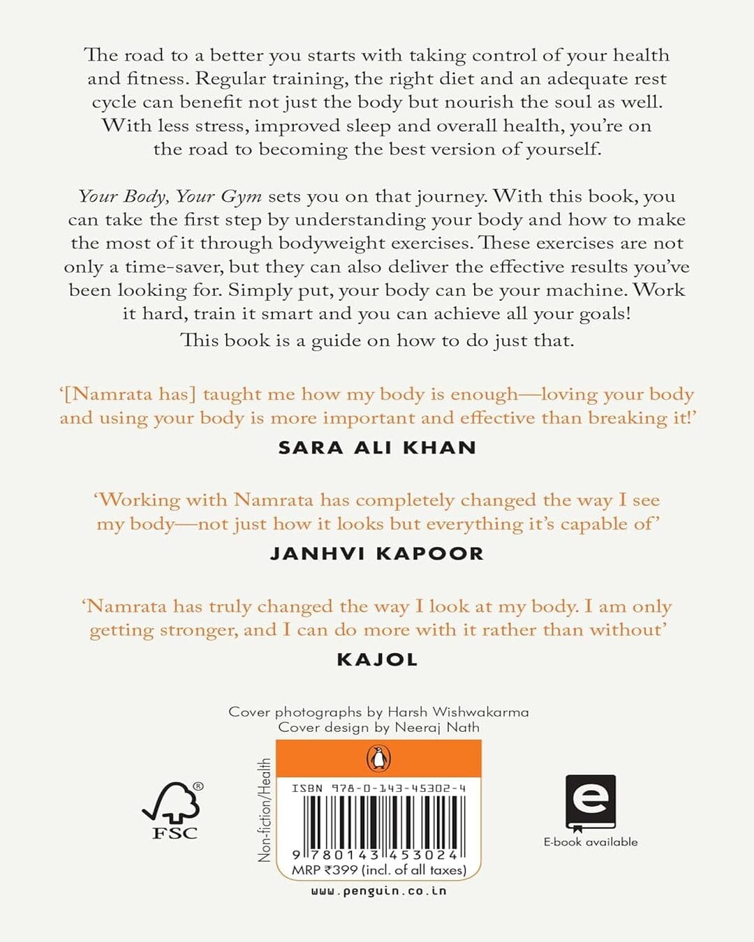 Your Body, Your Gym by Namrata Purohit [Paperback]