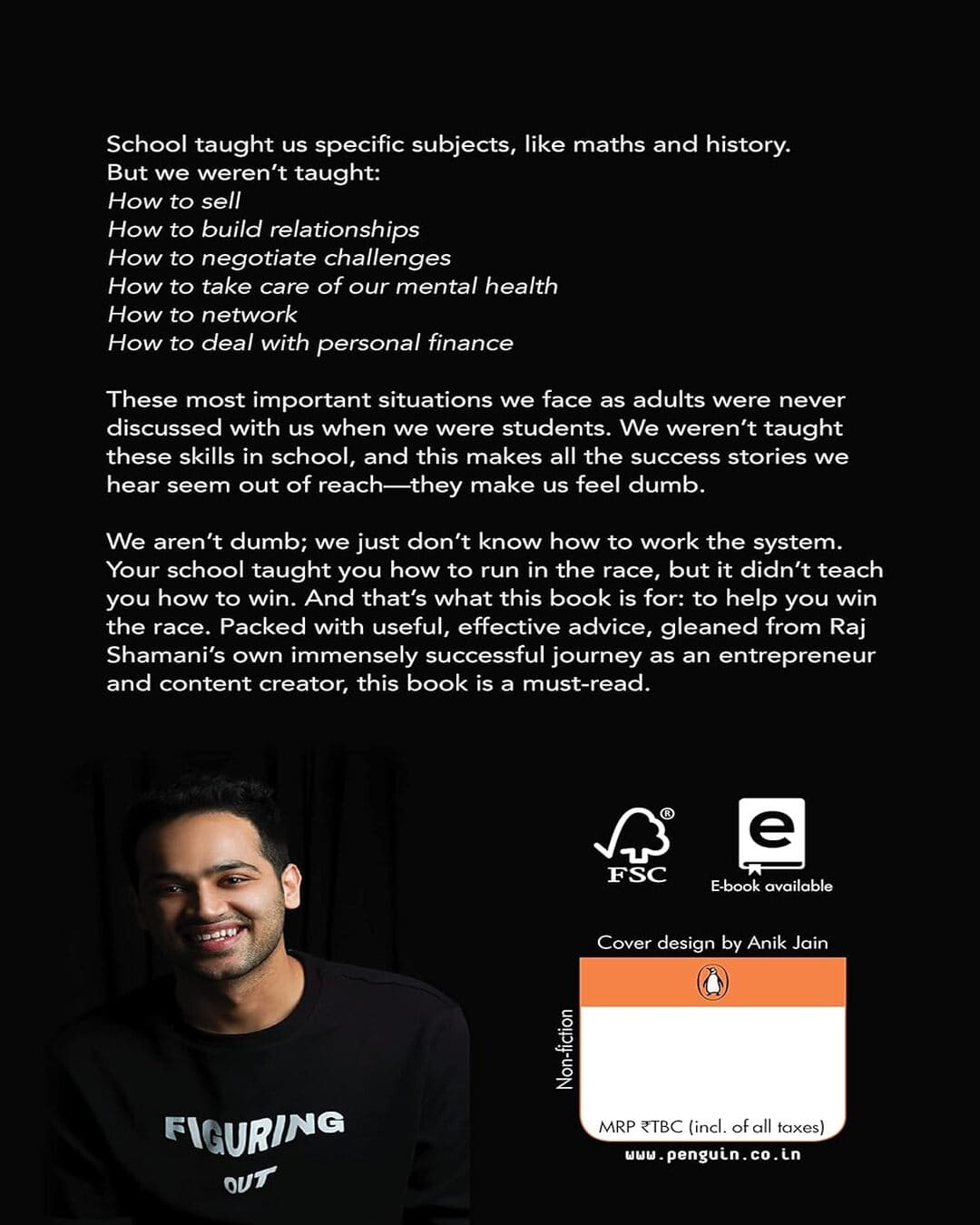 Build, Don't Talk: Things You Wish You Were Taught in School by Raj Shamani [Paperback]