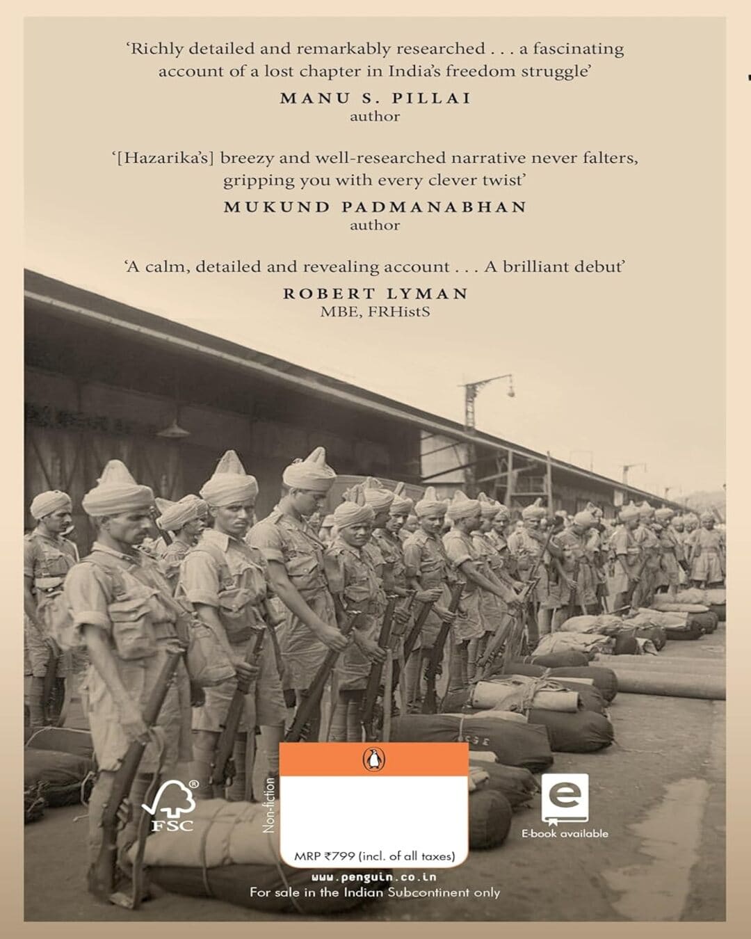 The Forgotten Indian Prisoners Of World War Ii by Gautam Hazarika [Hardcover]