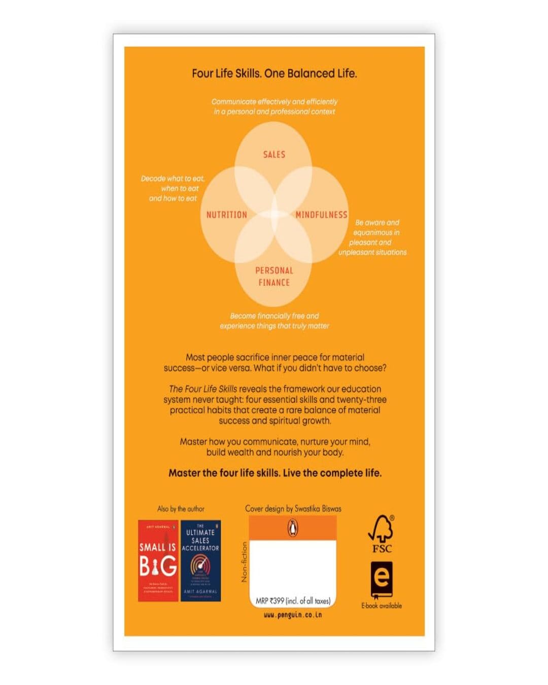 The Four Life Skills by Amit Agarwal [Paperback]