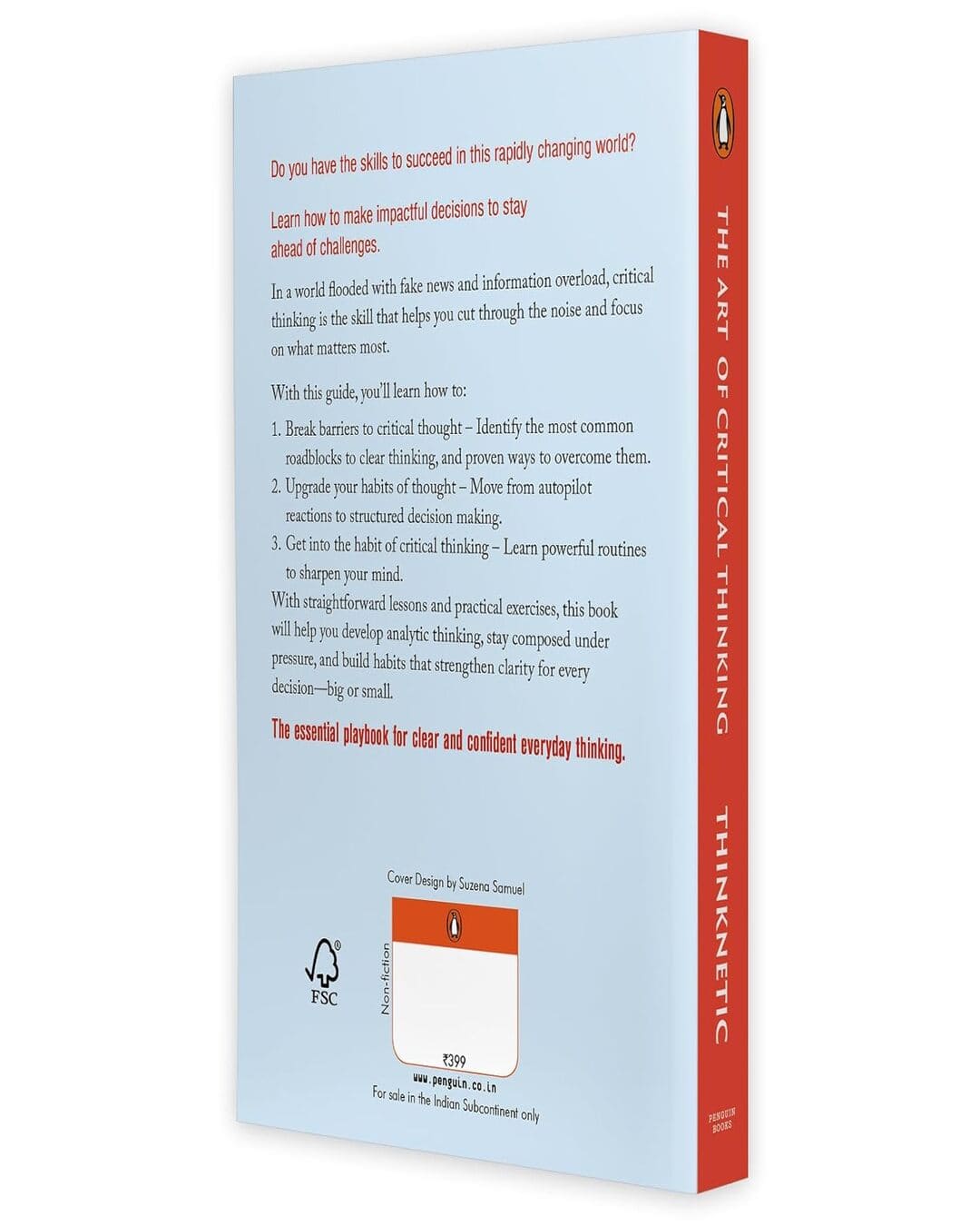 Critical Thinking And Logic Mastery: Timeless Tools To Make Smarter Decisions by Thinknetic [Paperback]