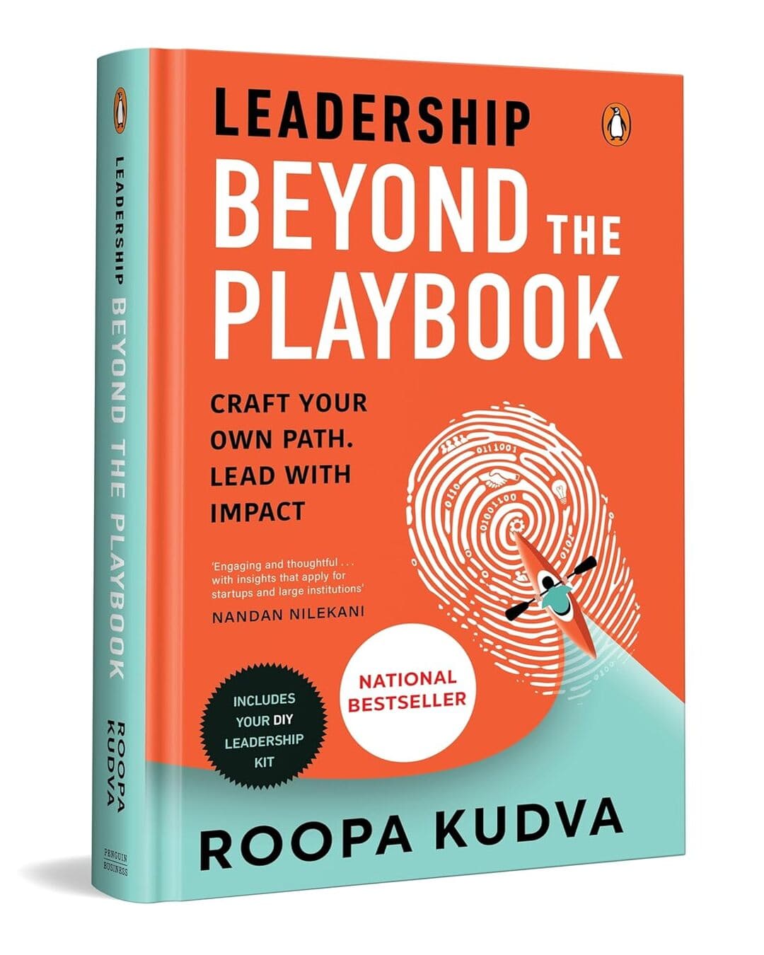 Leadership Beyond The Playbook: Craft Your Own Path. Lead With Impact by Roopa Kudva [Hardcover]