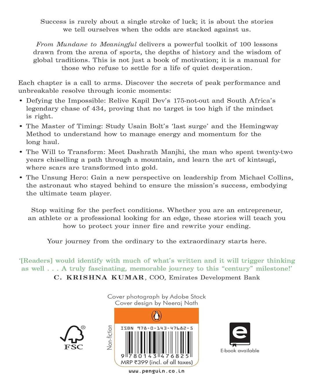 From Mundane To Meaningful: 100 Inspiring Stories For Staying Motivated by Nasir Zaidi [Paperback]
