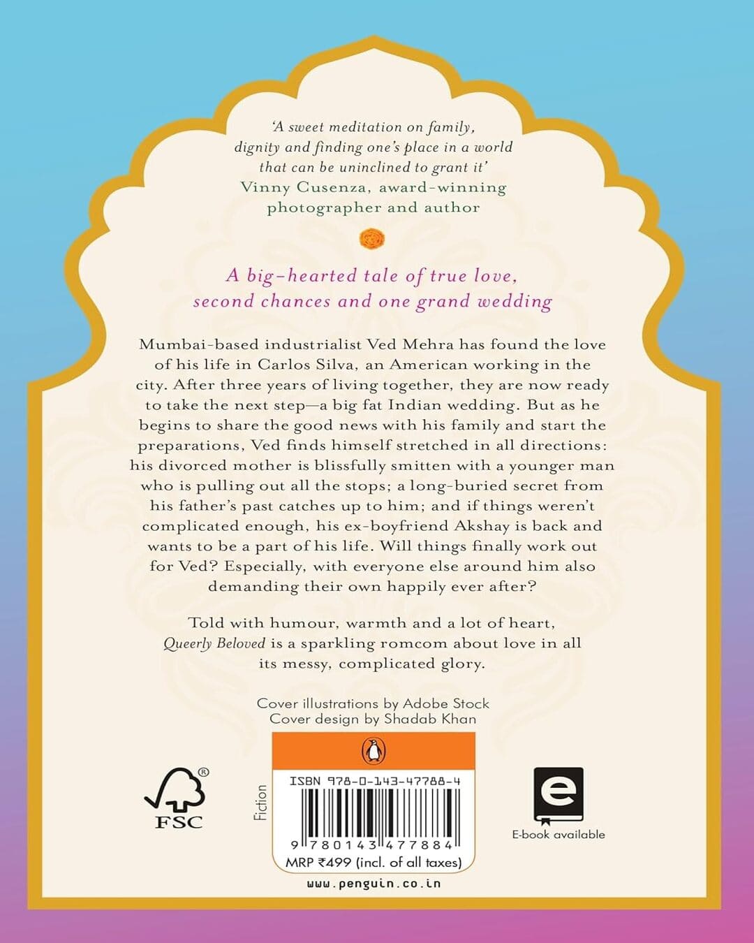 Queerly Beloved: A Love Story For All Seasons by Farhad J. Dadyburjor [Paperback]