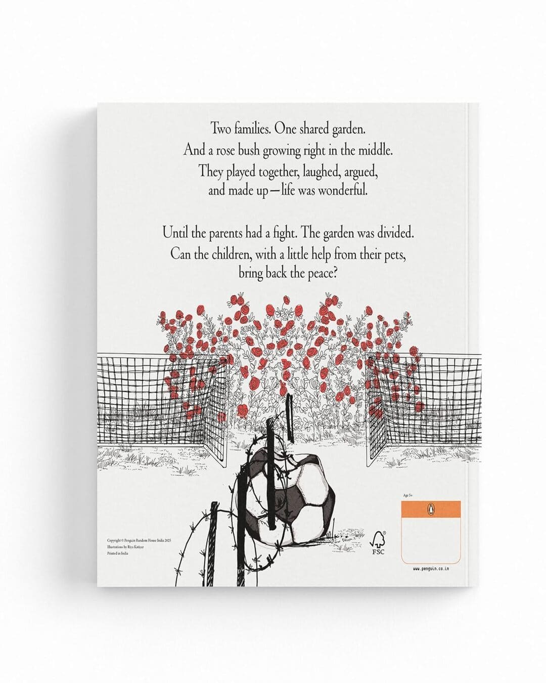 The Rose Bush: An Anti-War Book by Ayesha Chenoy [Paperback]