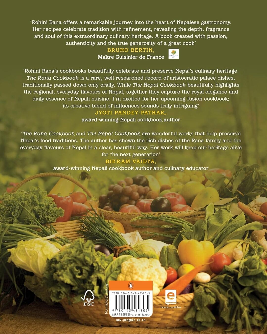 Memories On A Platter: My Fusion Cookbook by Rohini Rana [Hardcover]