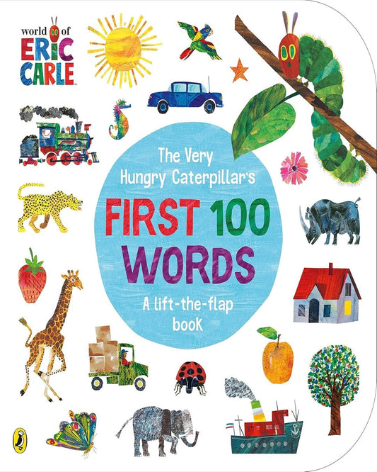 The Very Hungry Caterpillars First 100 Words by Eric Carle [Board book] - versoz.com