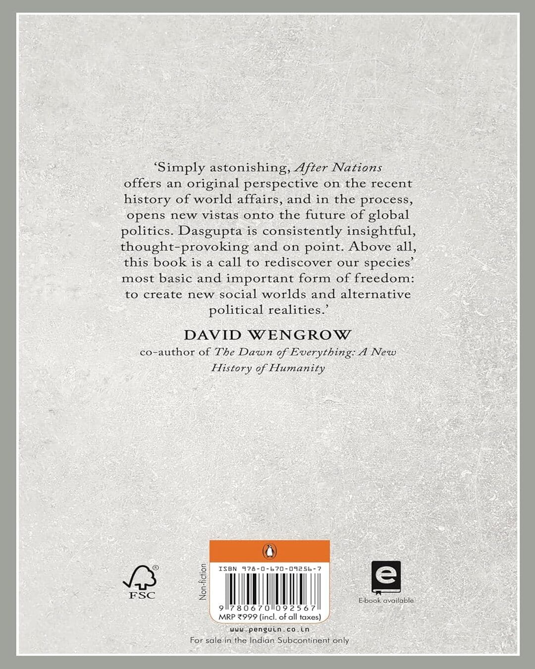 After Nations: The Making And Unmaking Of A World Order by Rana Dasgupta [Hardcover]