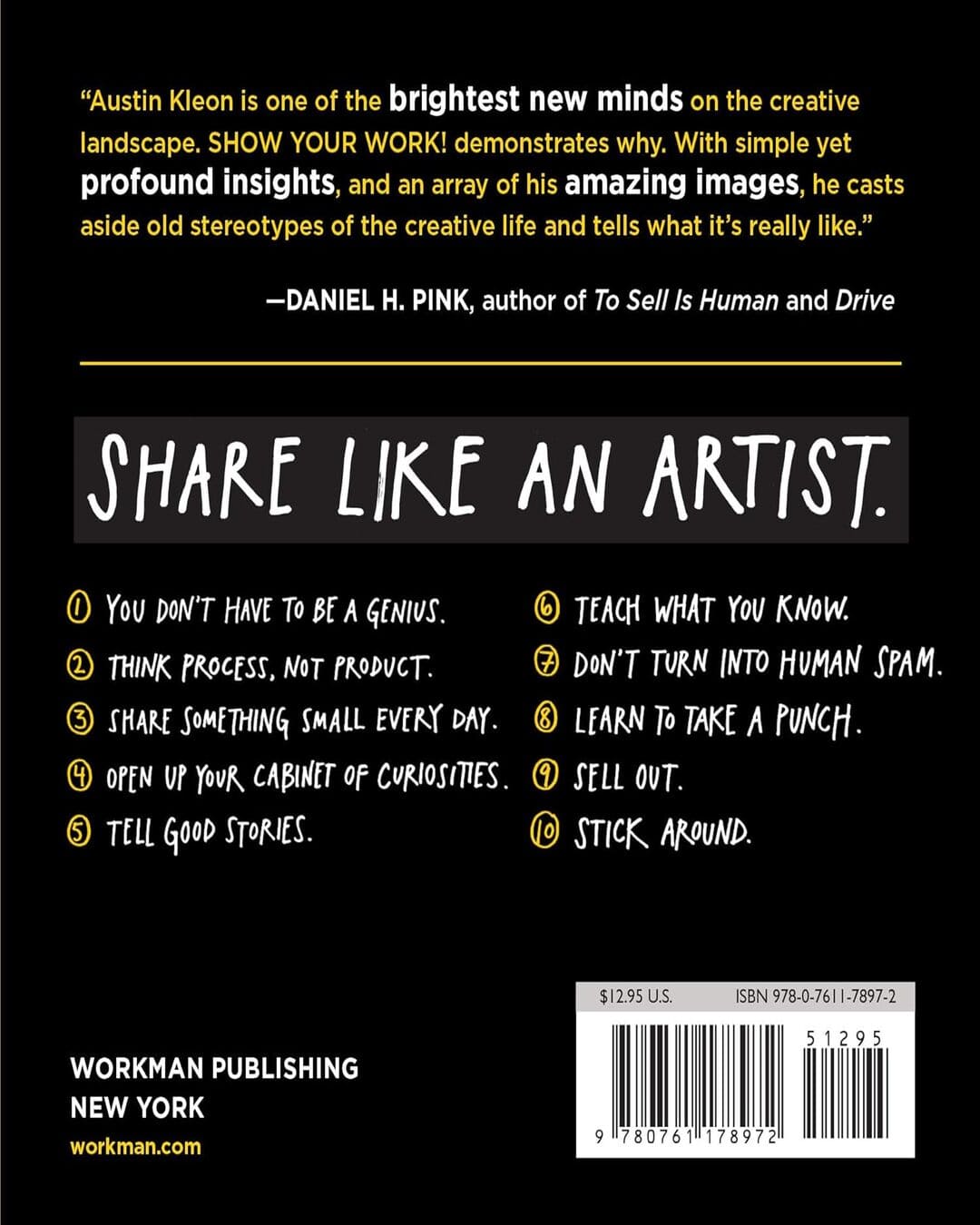 Show Your Work! by Austin Kleon [Paperback]