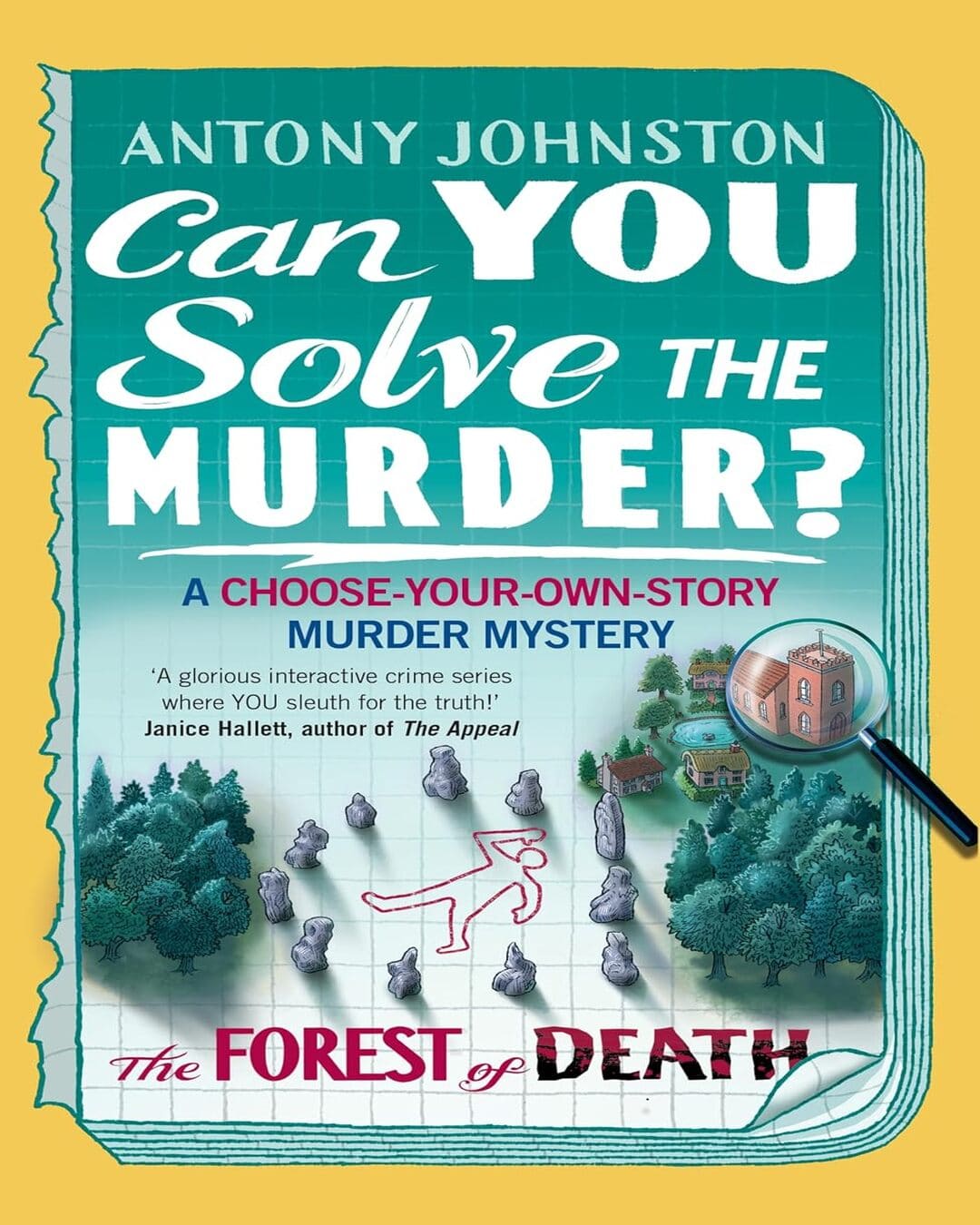 can-you-solve-the-murder-the-forest-of-death-antony-johnston-bantam-books