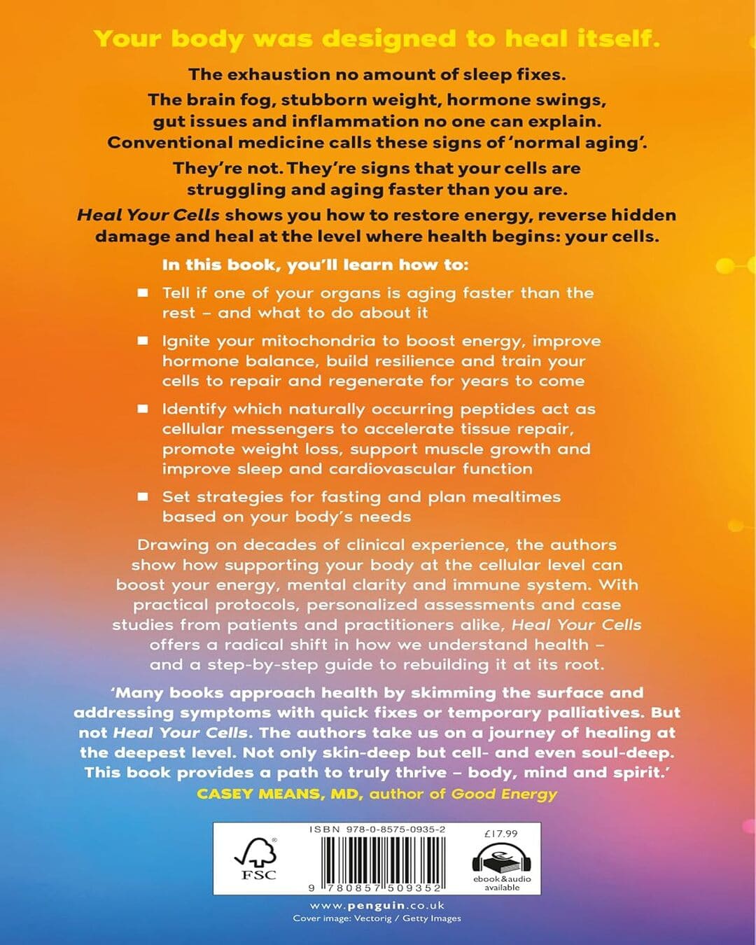 Heal Your Cells by Josh Axe & Will Cole [Paperback]