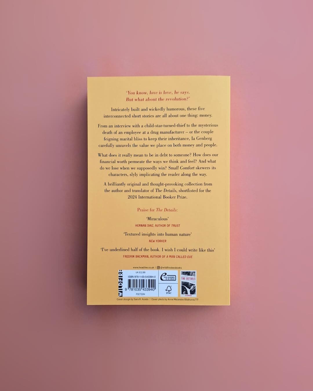 Small Comfort by Ia Genberg [Paperback]